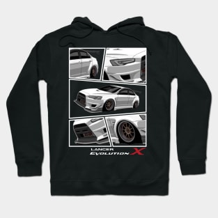 Mitsubishi Lancer EVO X, JDM Car Hoodie